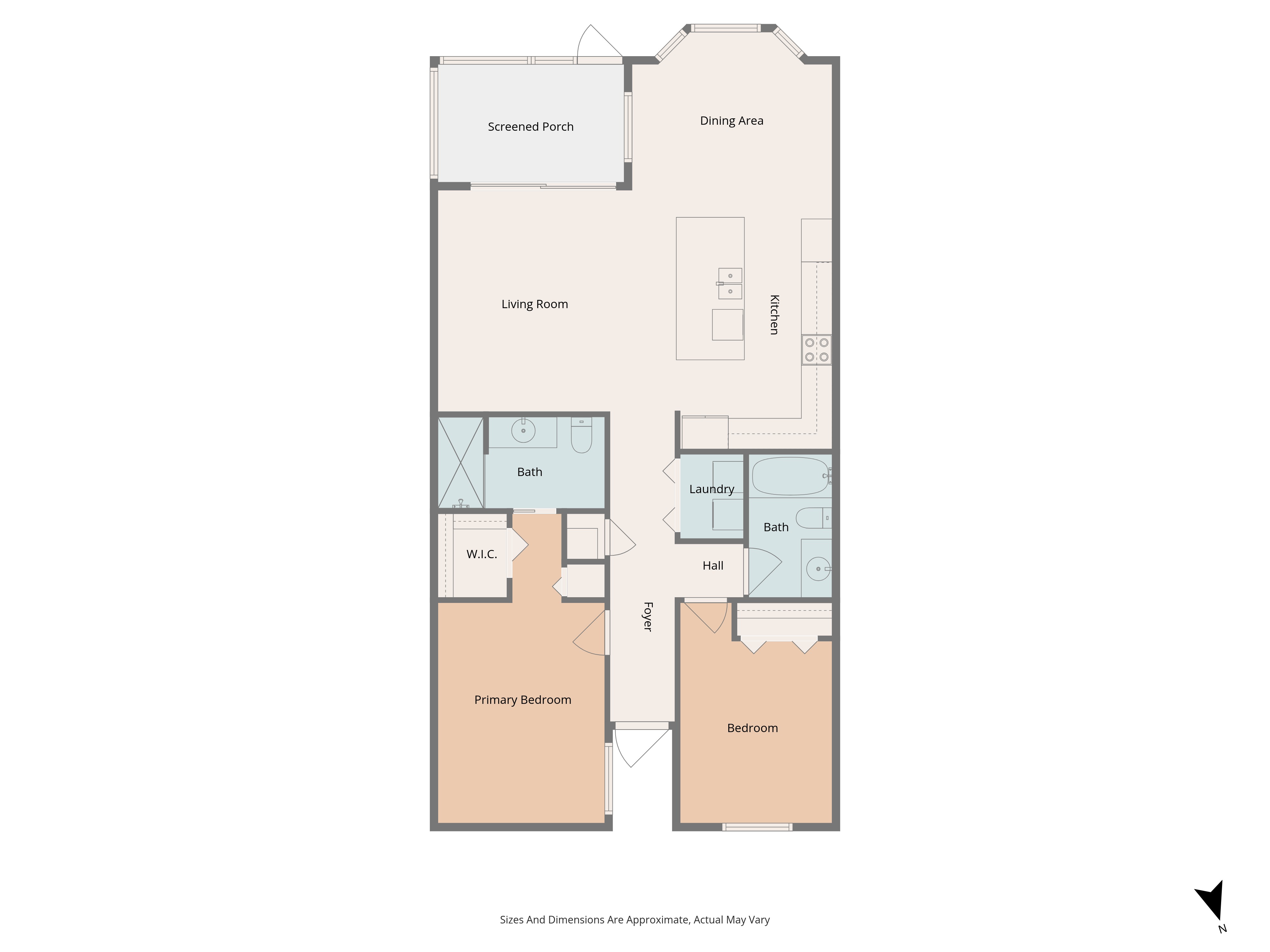 Terrace Condos floor plan example