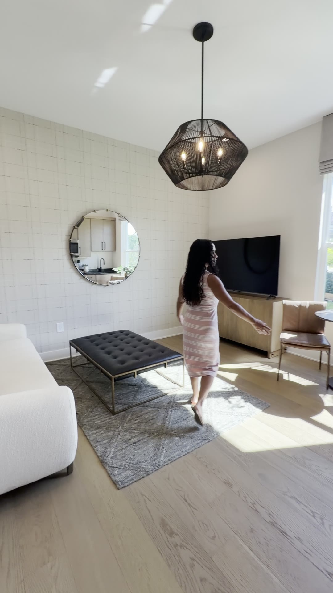 The private suite beside the front door of the Cardel Palma model at SeaFlower.